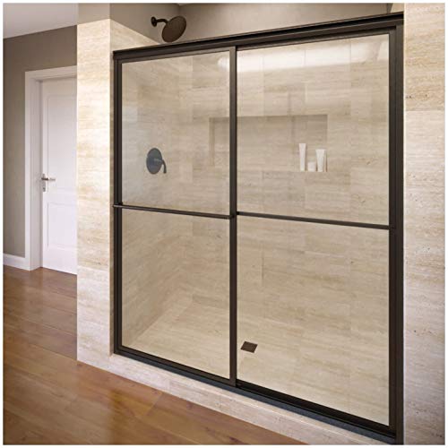 Basco Shower Door DLXH05A5971CLOR Deluxe Framed shower door, Oil Rubbed ...