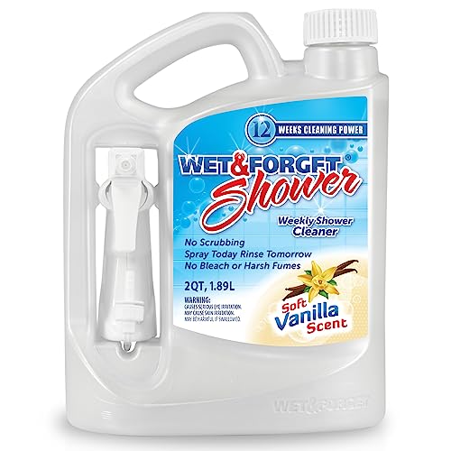 Wet & Forget Shower Cleaner Weekly Application Requires No Scrubbing, ...