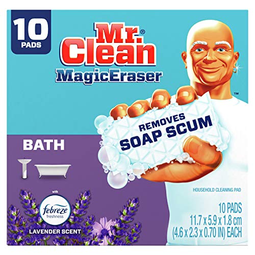 Mr. Clean Magic Eraser, Bathroom, Shower, and Shoe Cleaner with ...