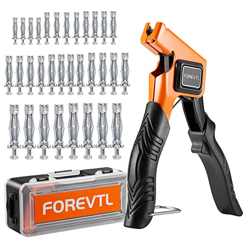 FOREVTL Molly Bolts for Drywall, 32pcs Heavy Duty Hollow Wall ...