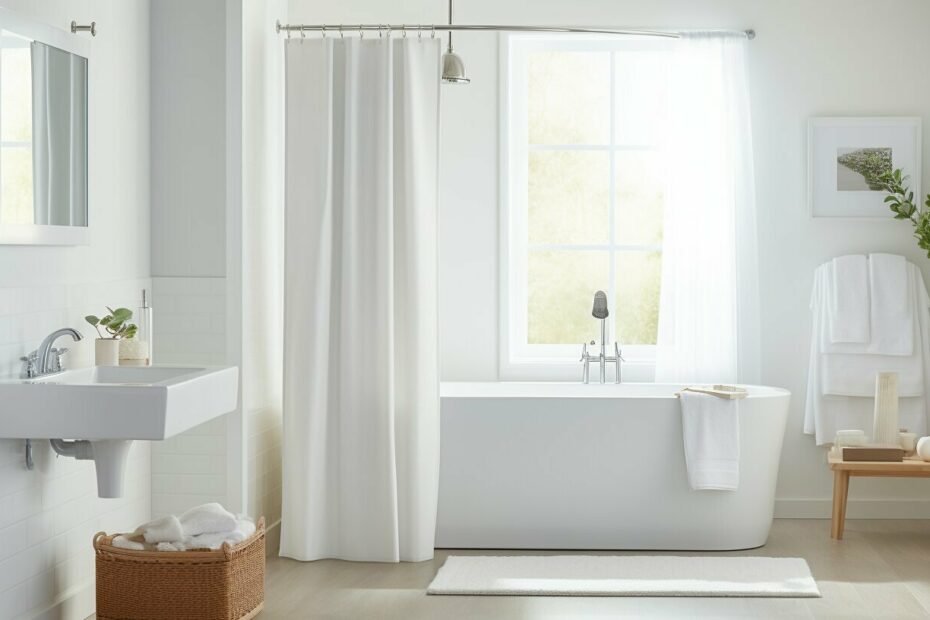 double tension shower curtain rod