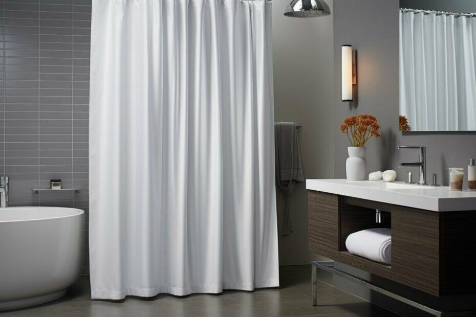 free standing shower curtain rod