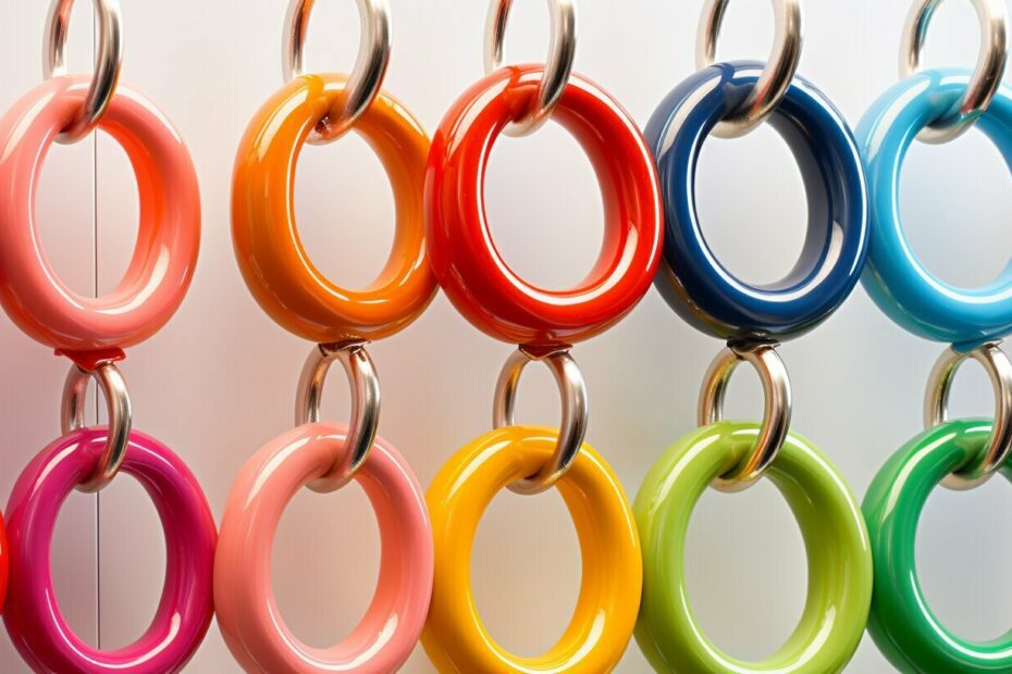 large shower curtain rings